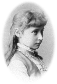 Alexandra as a child