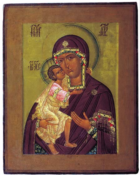 Mother and Child Madonna Feodorovsky