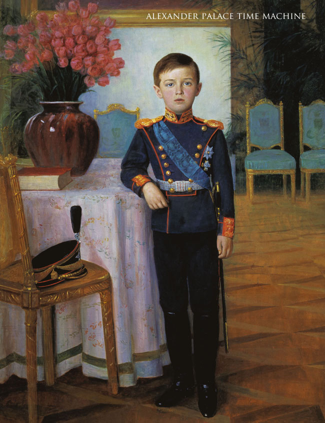 Tsarevich Alexis in the Portrait Hall