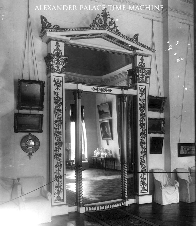 Mirrored Door Billiard Room Alexander Palace