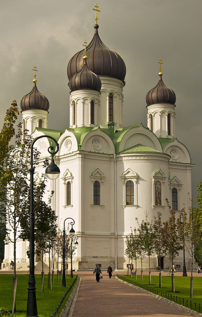 The Catherine Church in Tsarskoe Selo